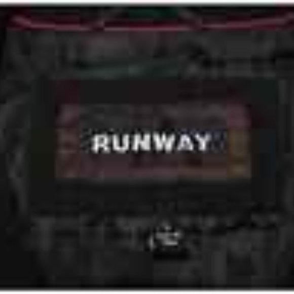 Runway Black Wool-blend Military Pea Coat Size Large - Picture 5 of 6